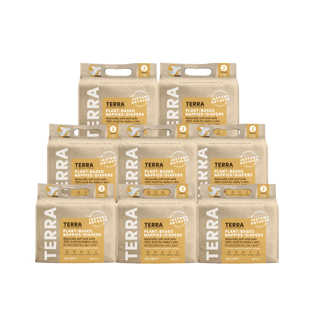 Terra Plant-Based Premium Eco Nappies