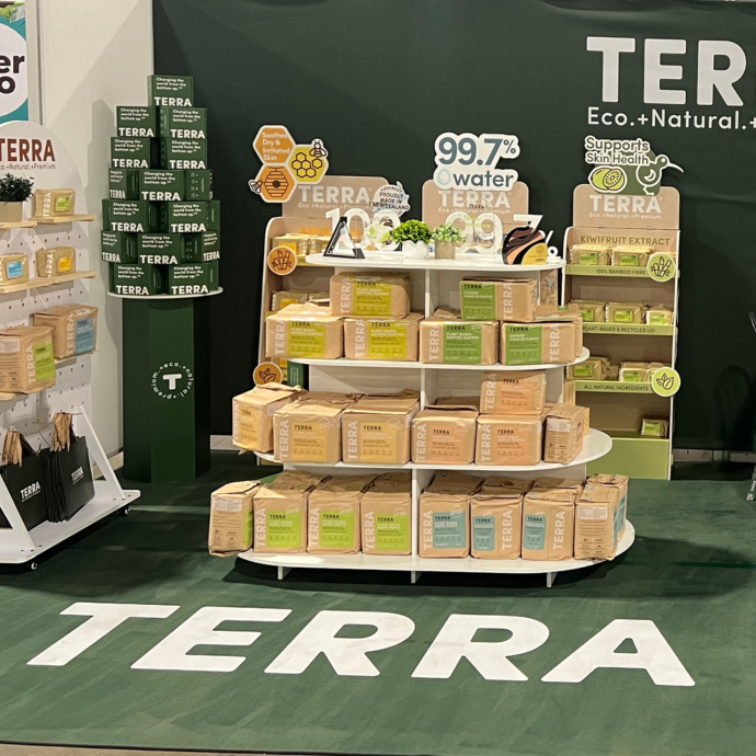 terra exhibition booth