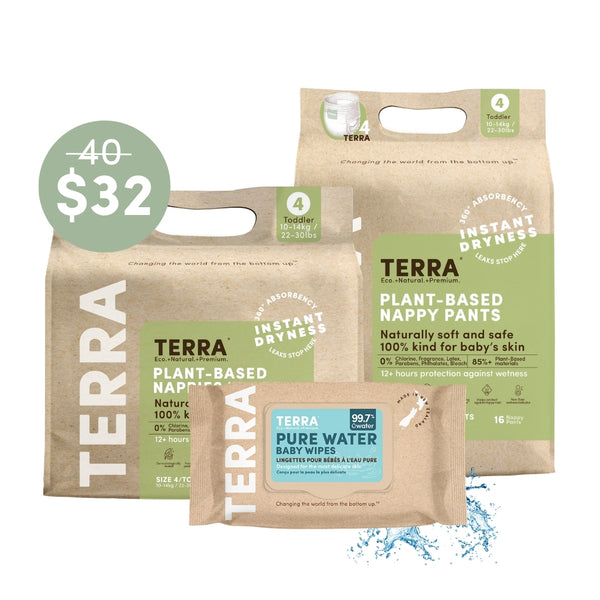 Holiday Super Super Saver Bundle (Nappy + Nappy Pants + Wipes)