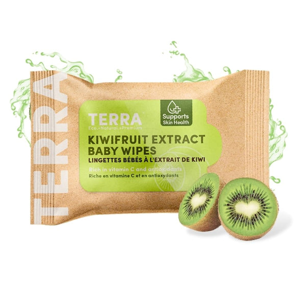 TERRA Bamboo Baby Wipes - Mini Pack 10s