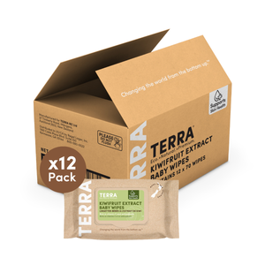 TERRA Premium Bamboo Baby Wipes