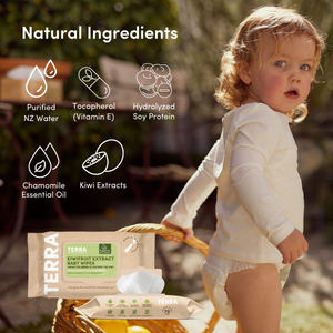 TERRA Premium Bamboo Baby Wipes