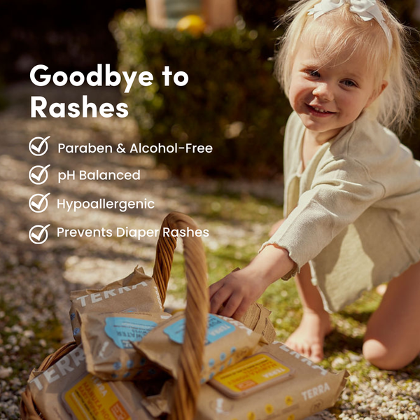 TERRA Premium Bamboo Baby Wipes