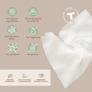 TERRA Premium Bamboo Baby Wipes
