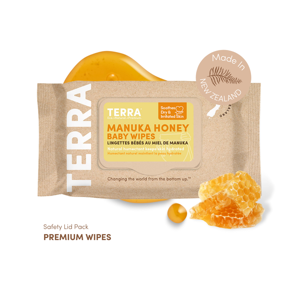 TERRA Premium Bamboo Baby Wipes