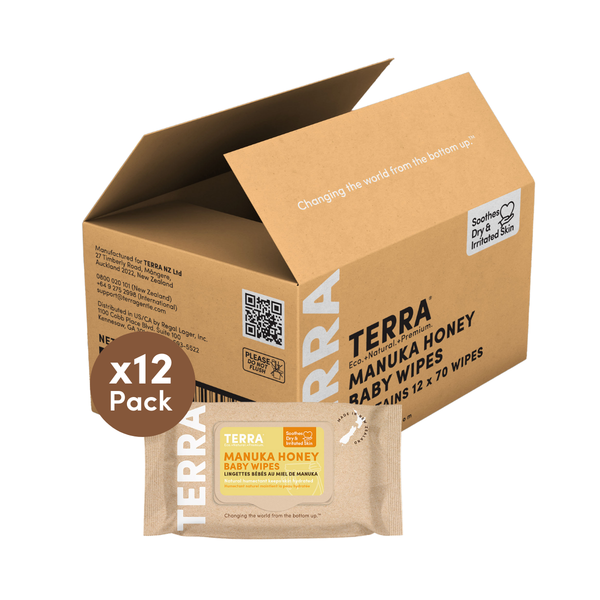 TERRA Premium Bamboo Baby Wipes