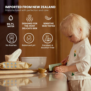 TERRA Mini Water Wipes - Baby Wipes Mini Pack 10s TERRA