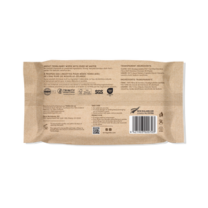 TERRA Bamboo Baby Wipes - Mini Pack 10s
