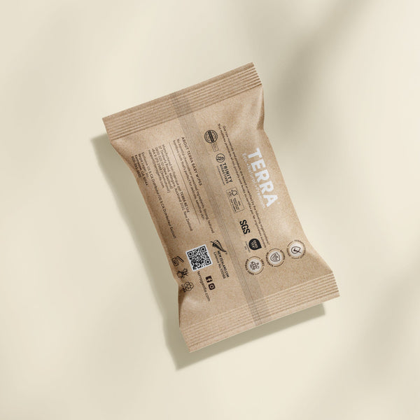 TERRA Mini Water Wipes - Baby Wipes Mini Pack 10s TERRA