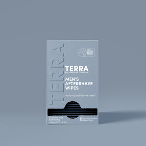 Terra Men's Aftershave Wipes