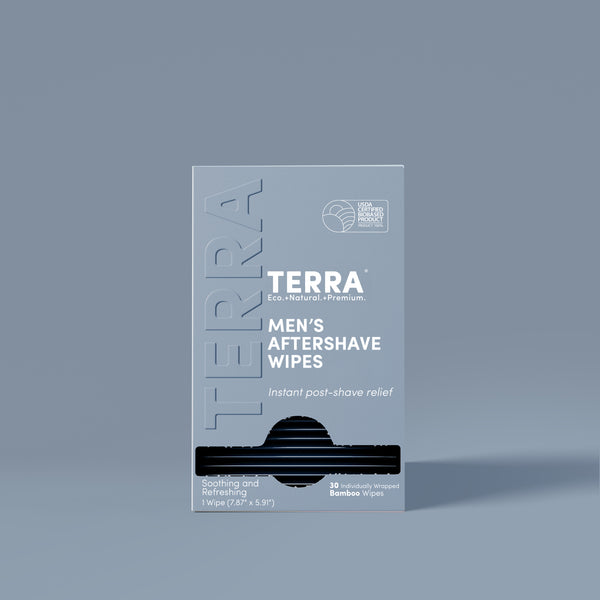 Terra Men's Aftershave Wipes