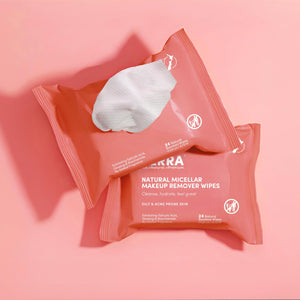 Micellar Makeup Remover Wipes - Oily & Acne Prone Skin TERRA