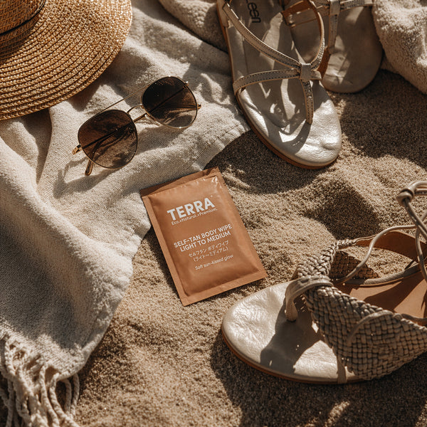 Terra Self-Tan Body Wipes (Light to Medium)