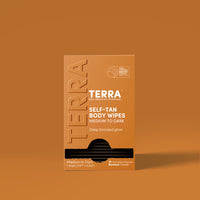 Terra Self-Tan Body Wipes (Medium to Dark)