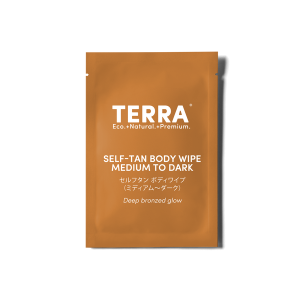 Terra Self-Tan Body Wipes (Medium to Dark)