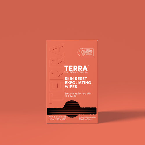 Terra Skin Reset Exfoliating Wipes