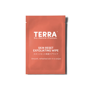 Terra Skin Reset Exfoliating Wipes