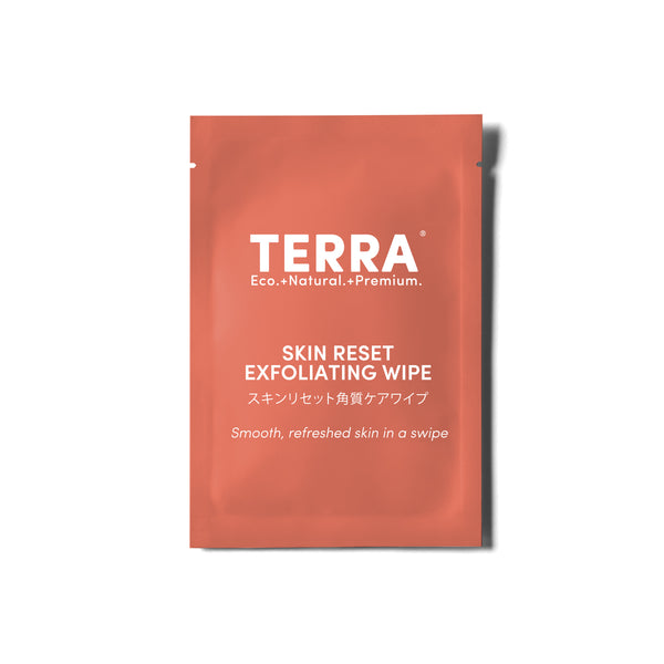 Terra Skin Reset Exfoliating Wipes