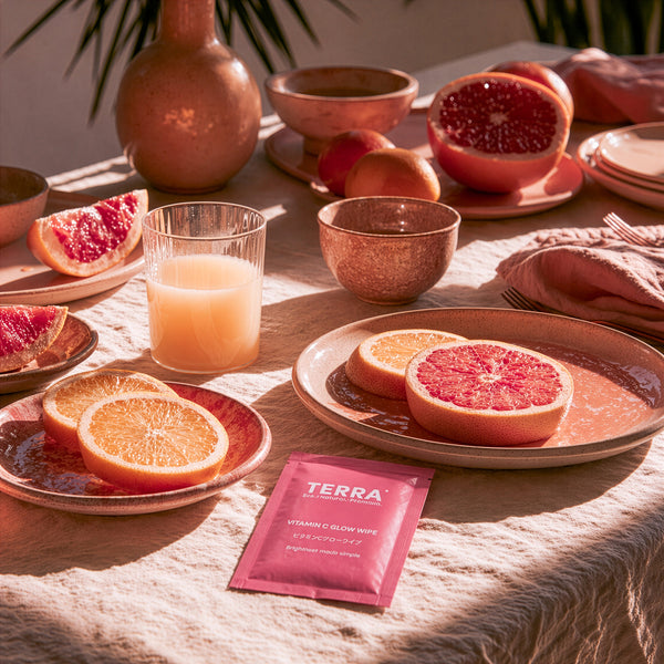 Terra Vitamin C Glow Wipes