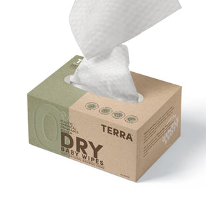TERRA Dry Baby Wipes 48s